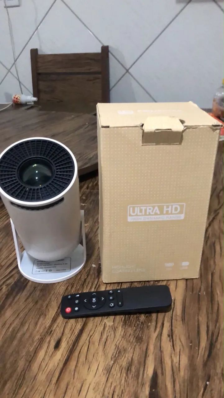 Projetor Portatil Pholex Hy300 4k Android Smart Wifi Full Hd