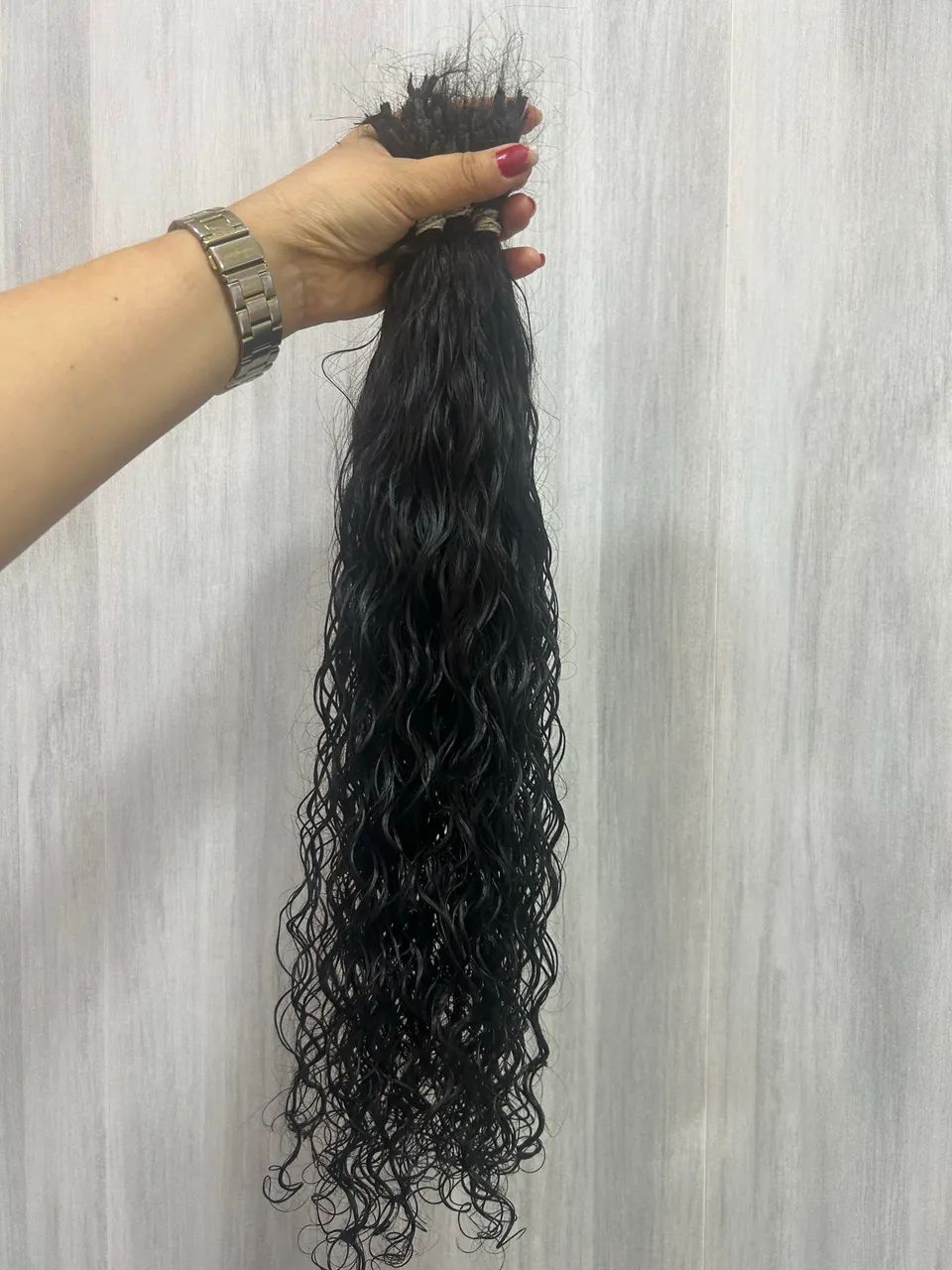 Mega hair natural 58cm  - Foto 2