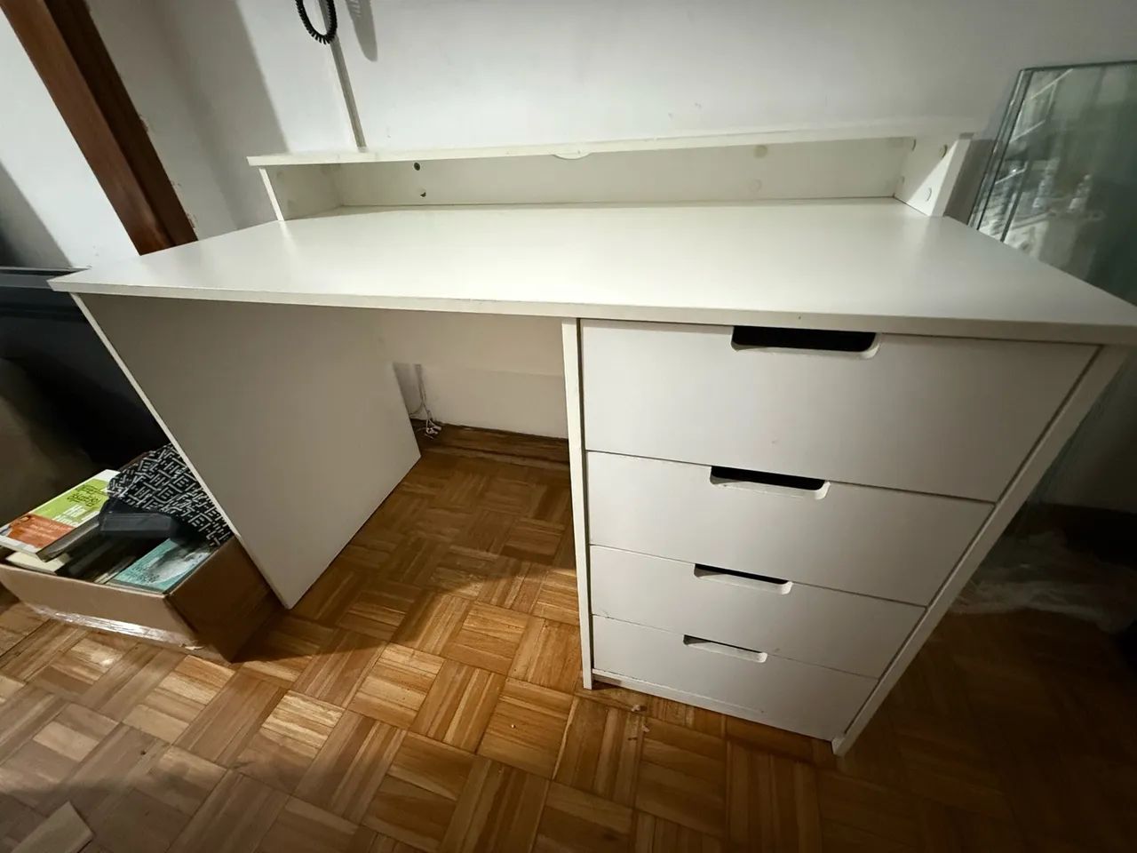 Mesa escrivania tokstok branco - Foto 3