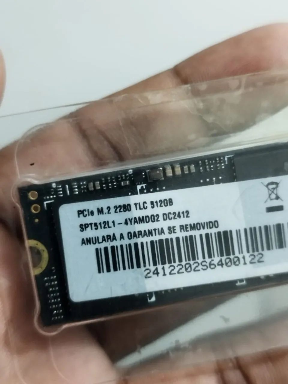 SSD M.2 Nvme 512GB 99% Fabricante - Adata  - Foto 2