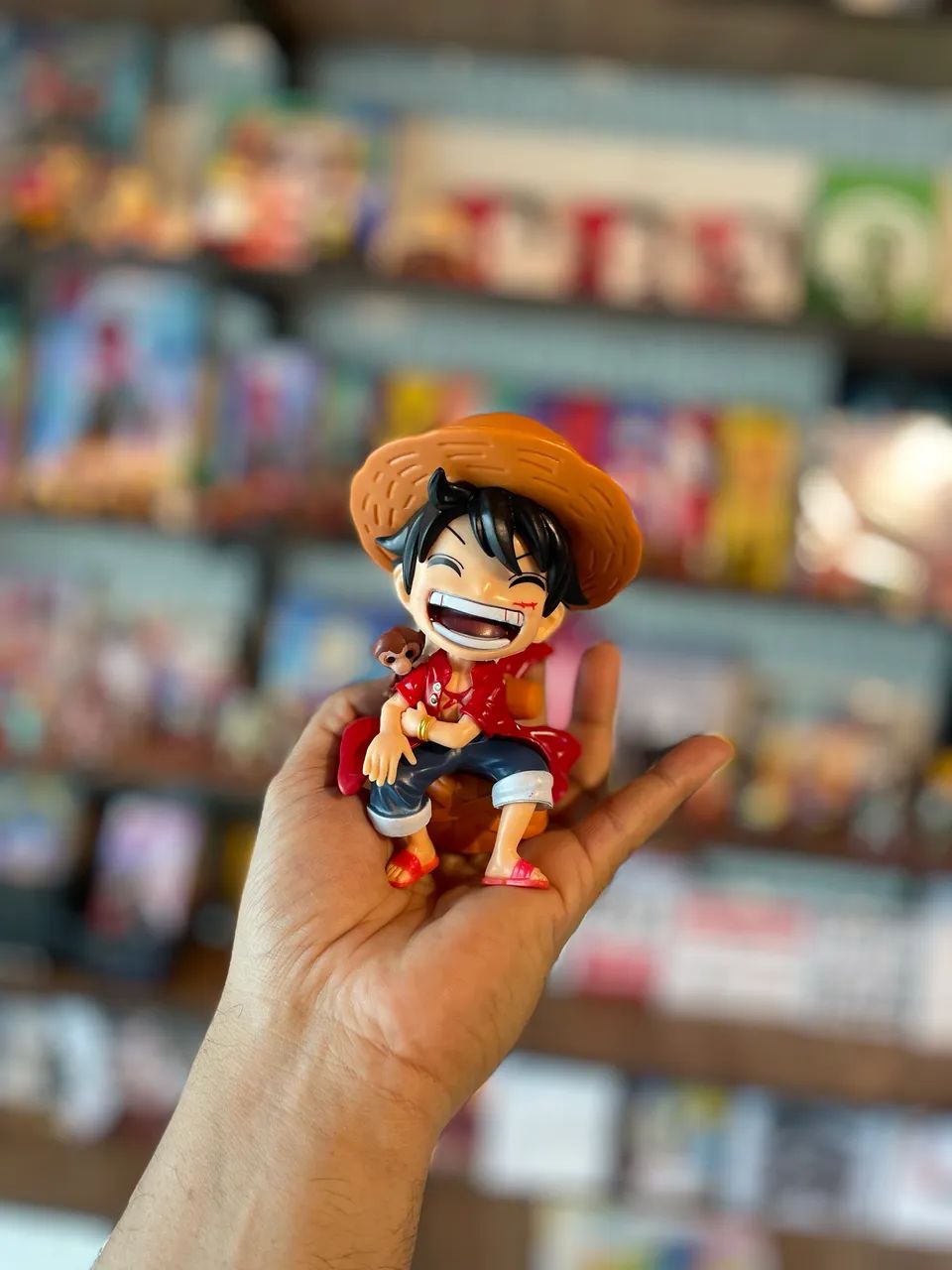 Luffy kit colecionável one piece 