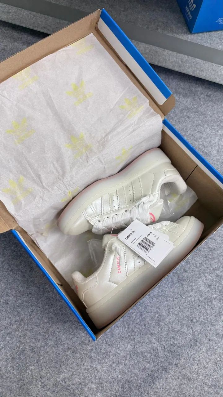 Tenis Adidas Campus  00s Pérola Branco - Foto 5