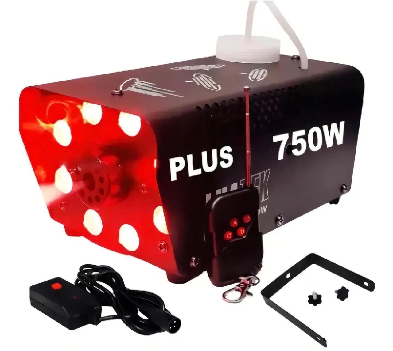 Máquina de fumaça nova 750w RGB - Foto 5