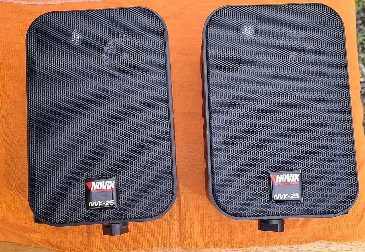 2 pares de caixa de som SP - 400.  E Novik 25  - Foto 5