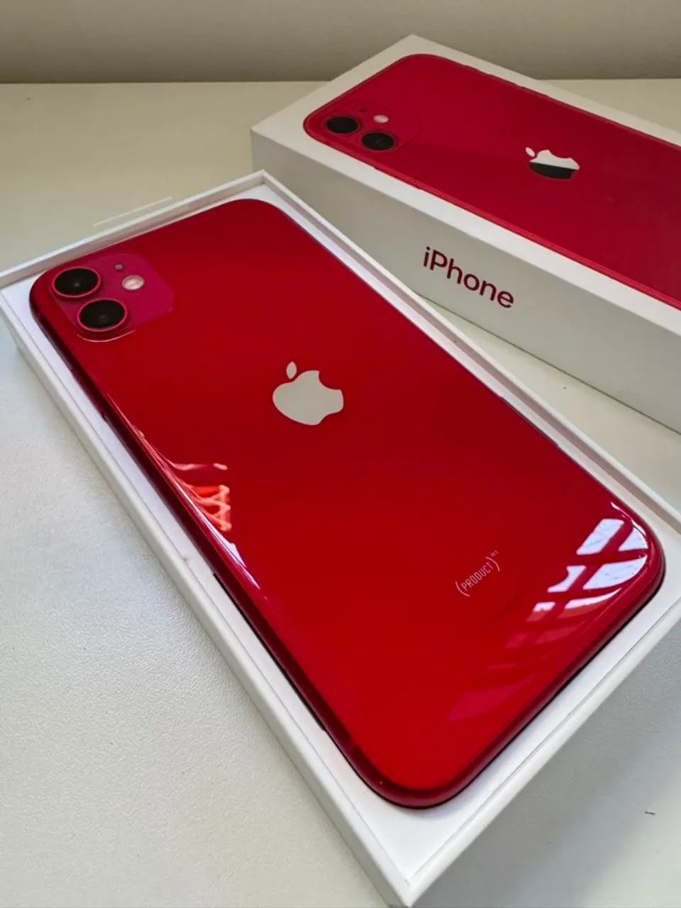 Iphone 11 128gb Vermelho (A2221)  - Foto 2