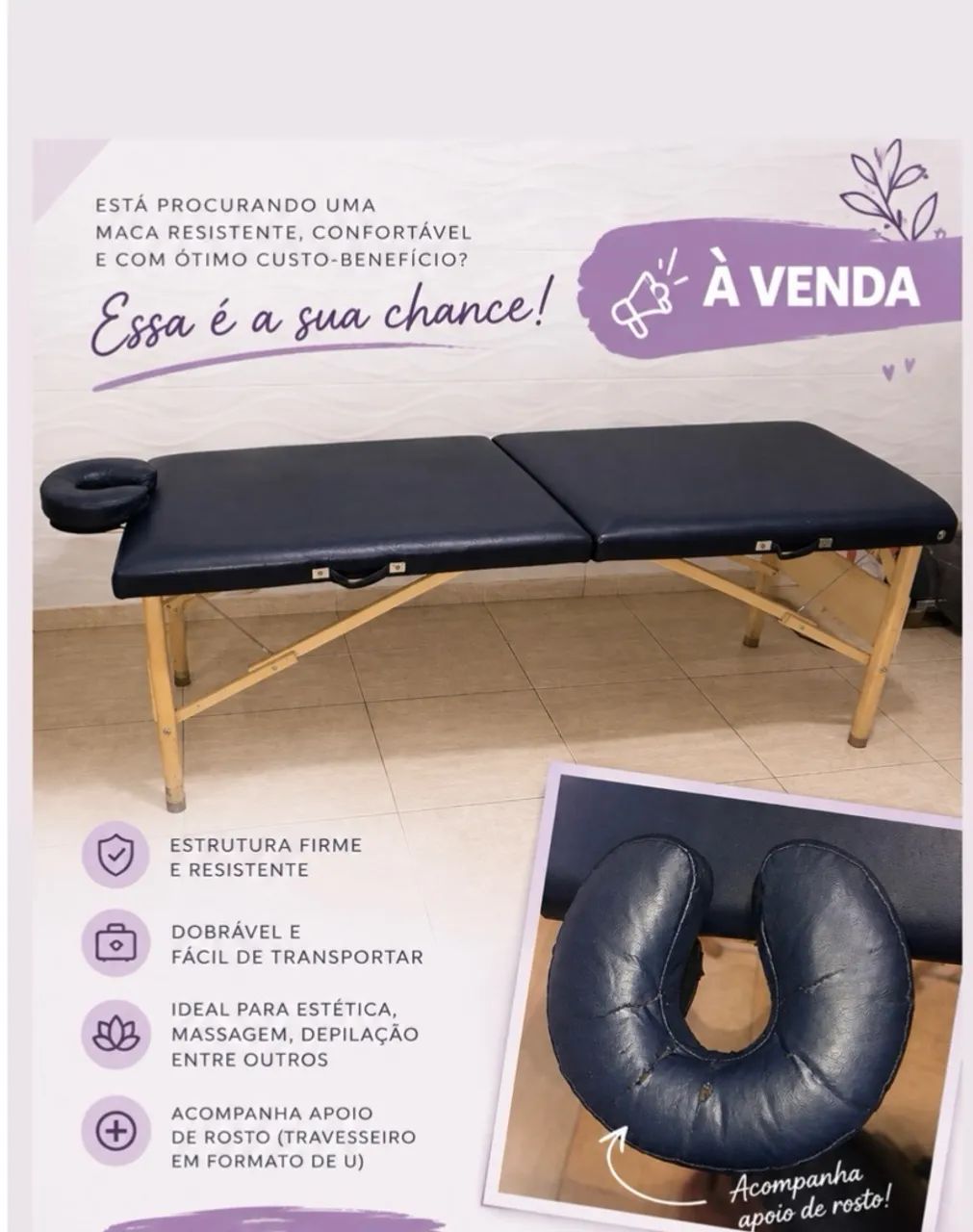 Maca dobrável 