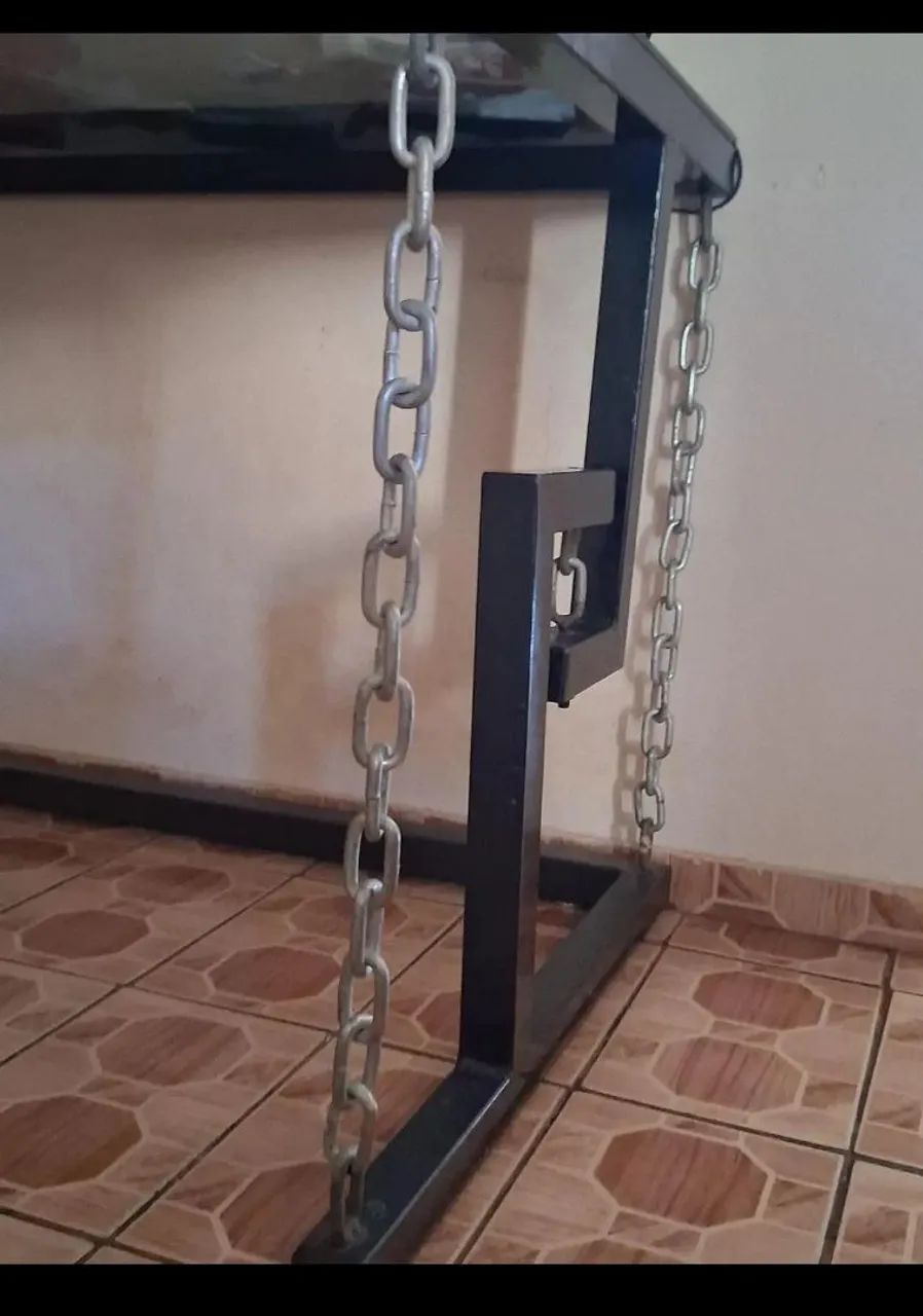 vendo mesa suspensa de vidro