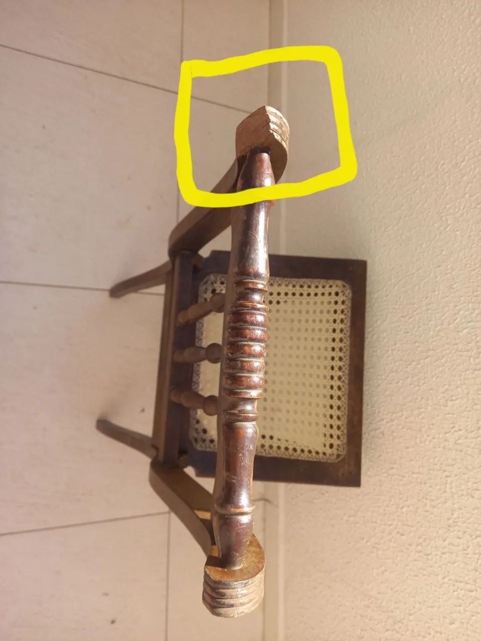 Cadeira antiga no estado - Foto 3