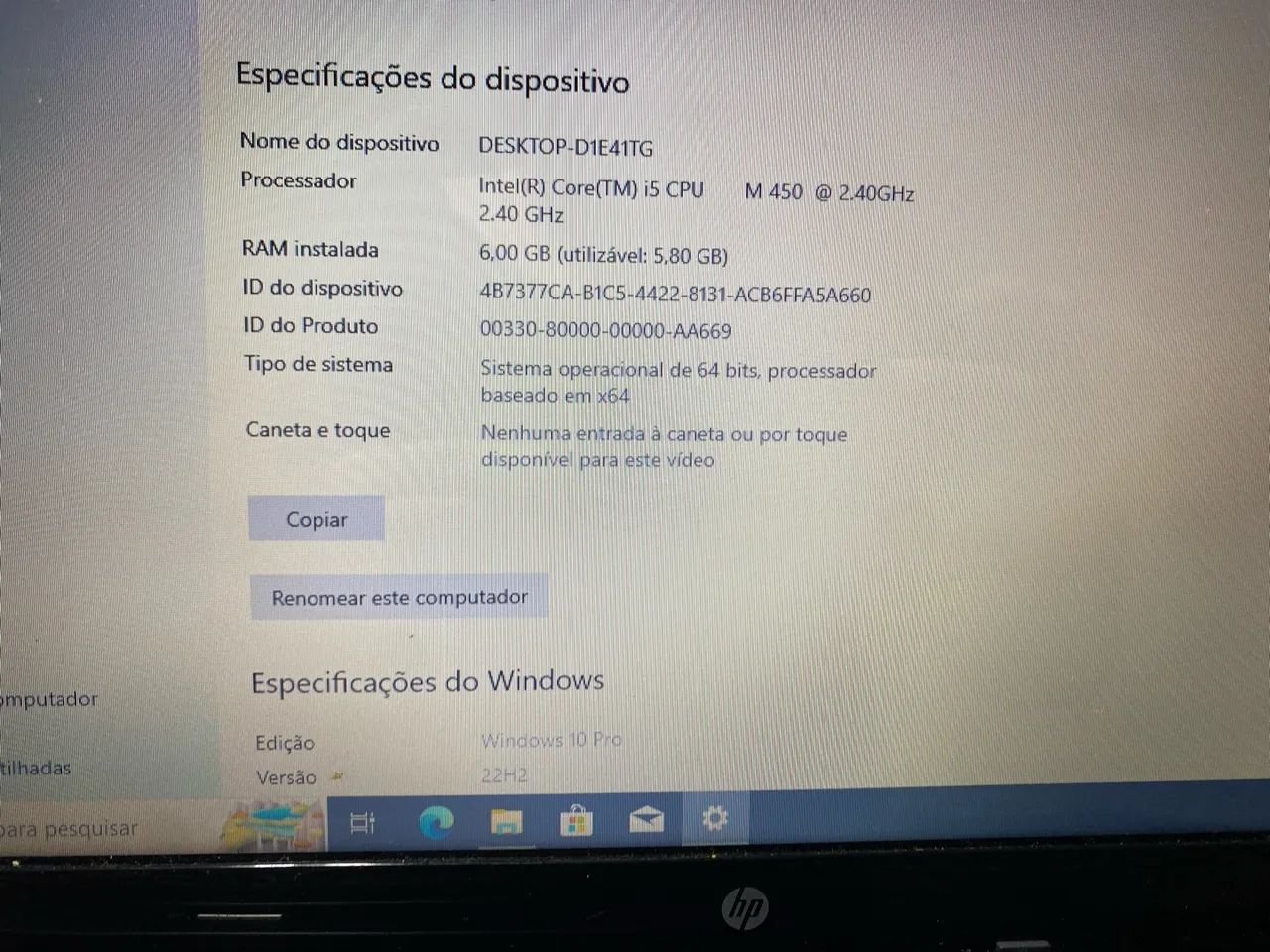 NOTEBOOK HP i5 - Foto 4
