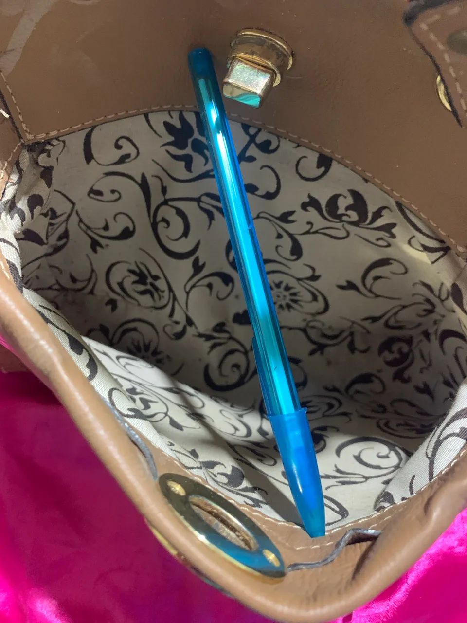 Bolsa em couro legitimo - Foto 3