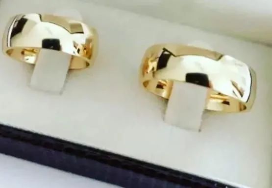 Alianças Personalizadas Exclusivas Moedas Antigas Legítima  - Foto 3