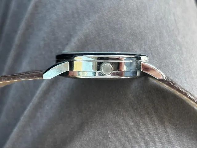 relógio omega deville quartz usado 40mm 100% funcional ótimo estado - Foto 4