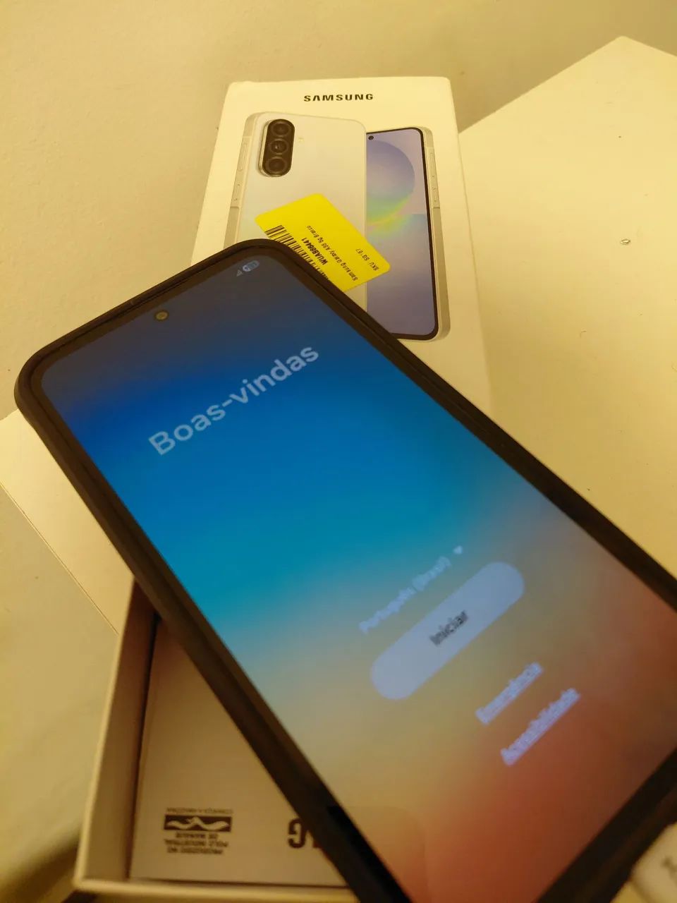 Vendo celular A35 128g - Foto 2