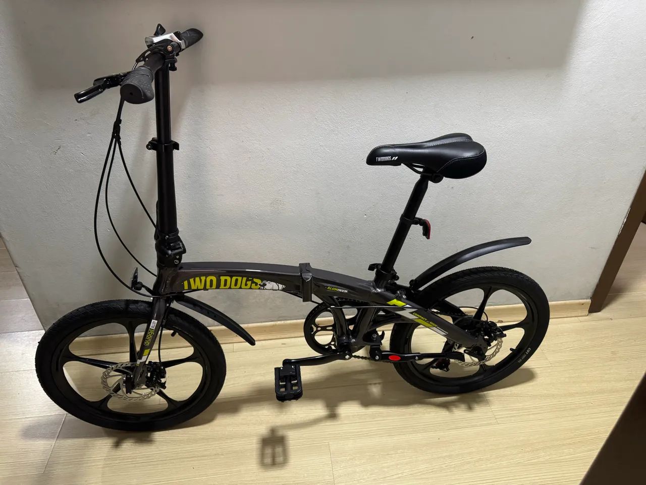 Bicicleta de alumínio dobrável  - Foto 2