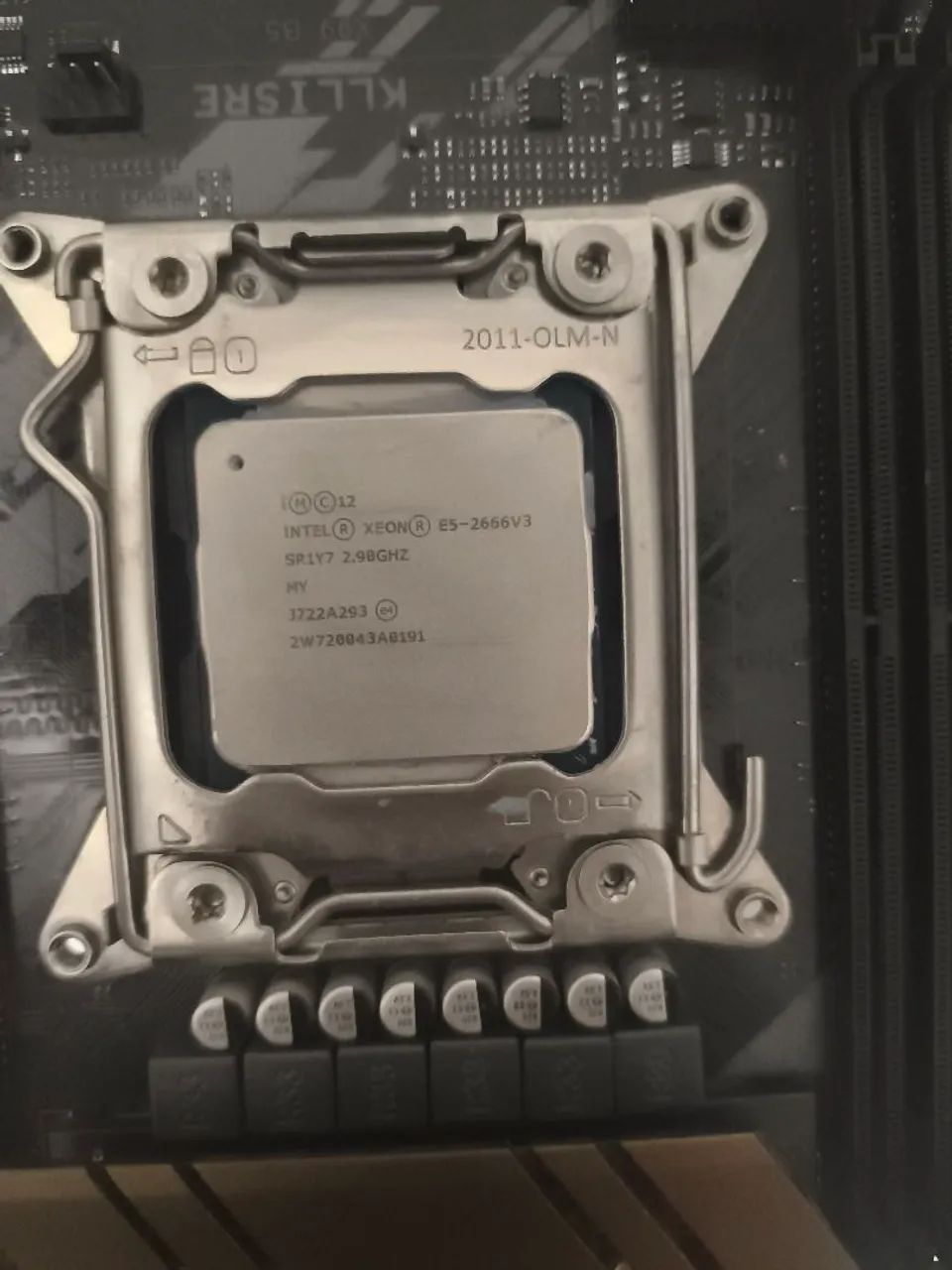 Placa mãe X99 + processador Xeon E5-2666v3 - Foto 2