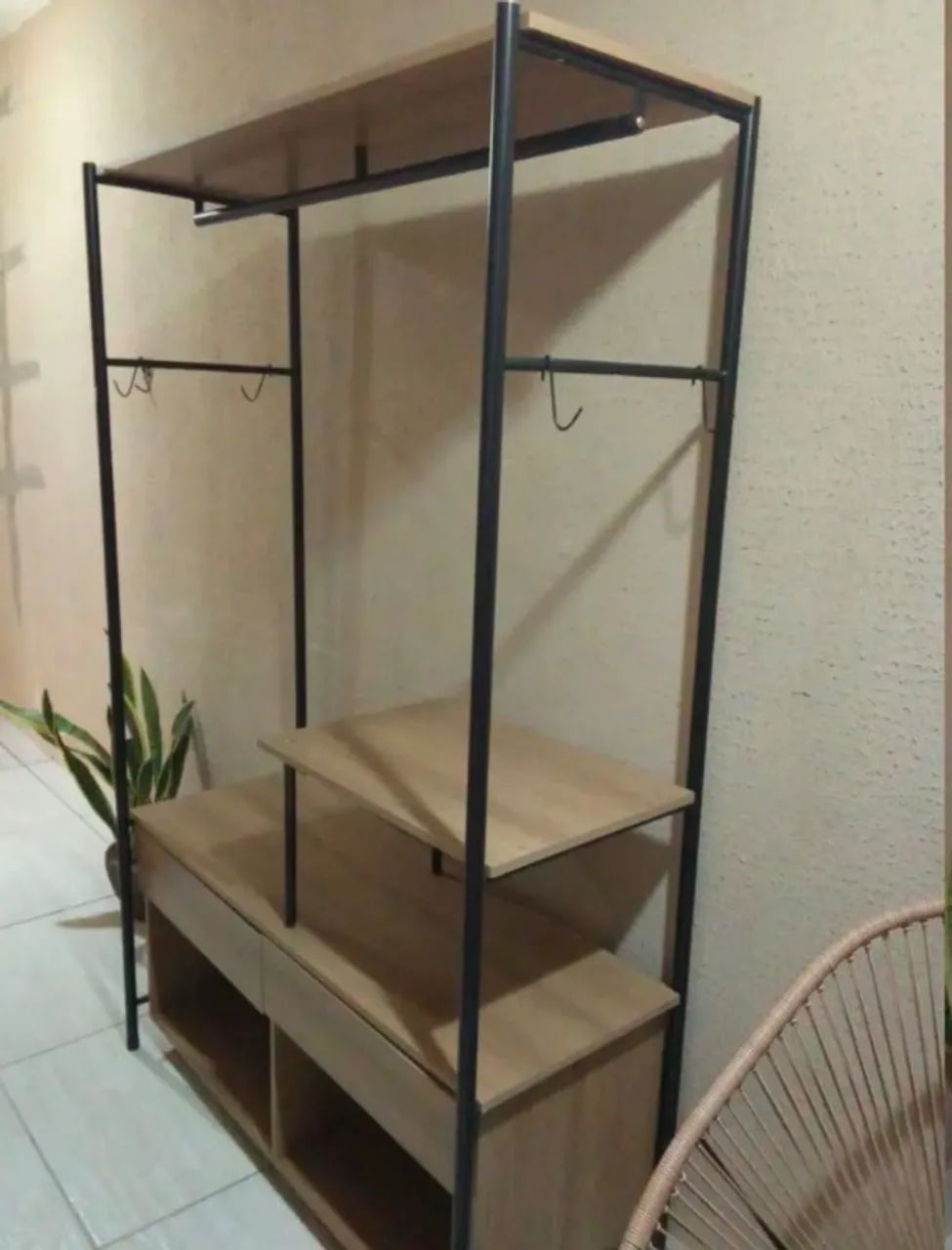 Closet aberto industrial  para retirada sábado!!! - Foto 2