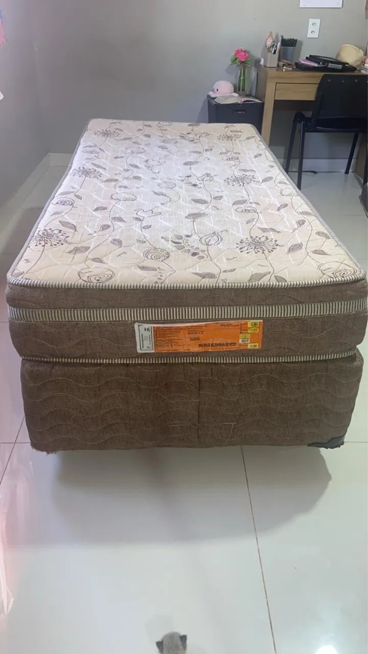Cama Box de Solteiro em Ótimo Estado - Foto 3