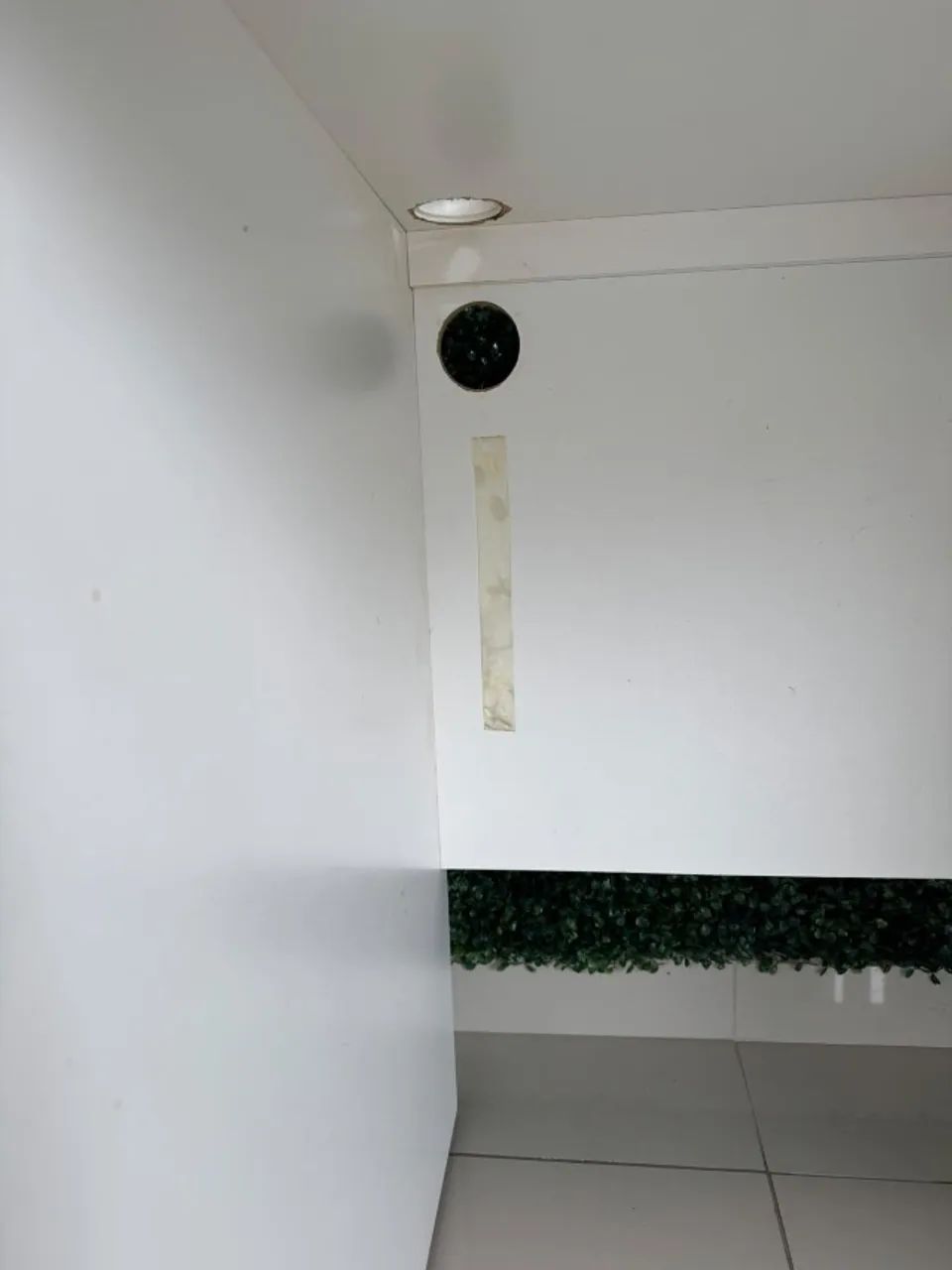 MESA DE TRABALHO BRANCA COM 3 GAVETAS (C040) - Foto 5