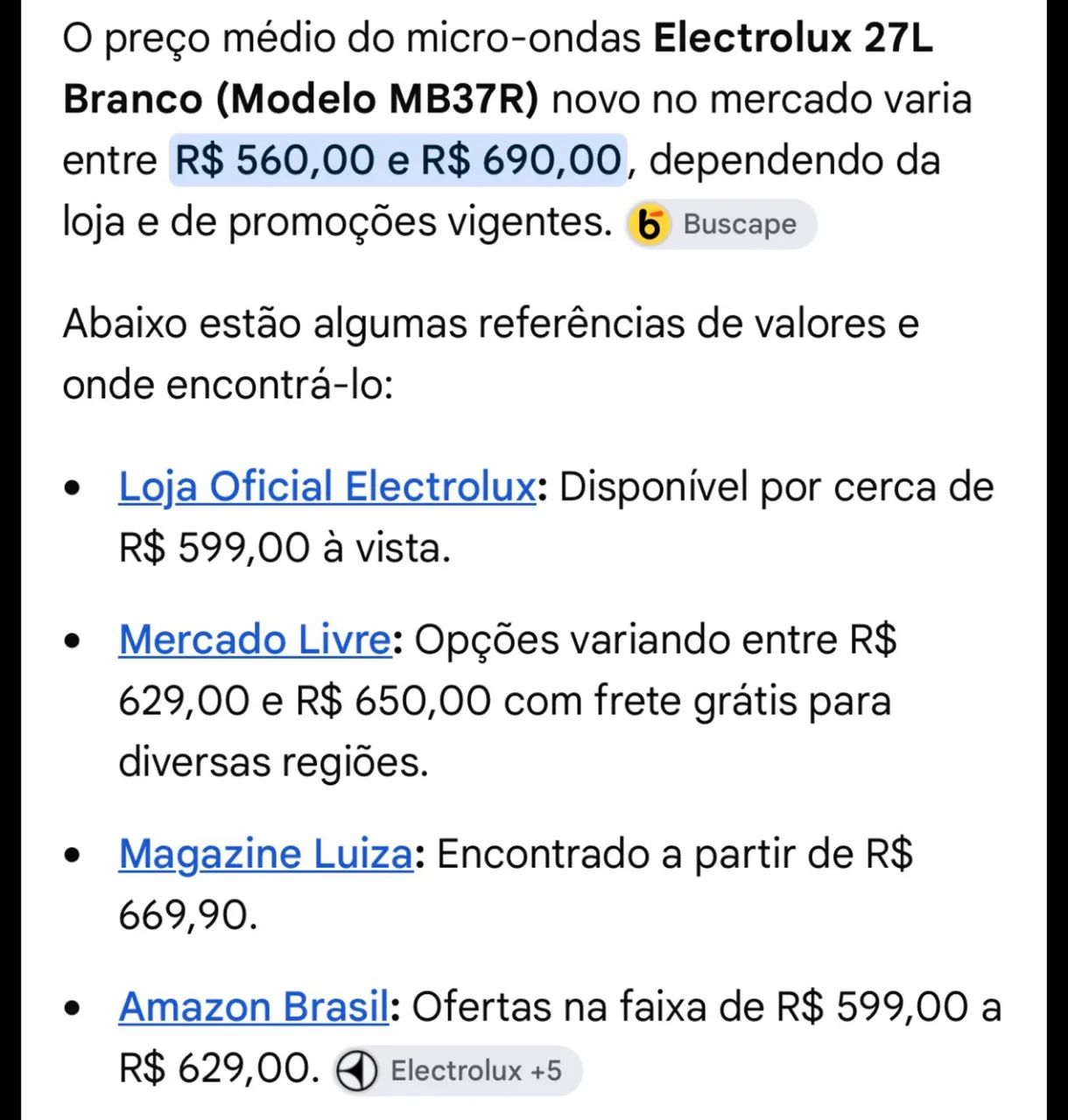 Microondas Electrolux  - Foto 4