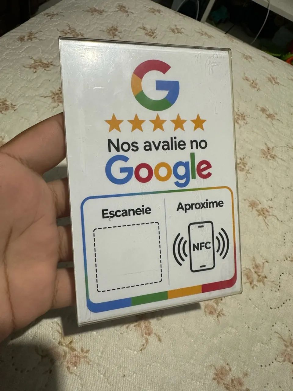 Placa de avaliação Google  - Foto 2
