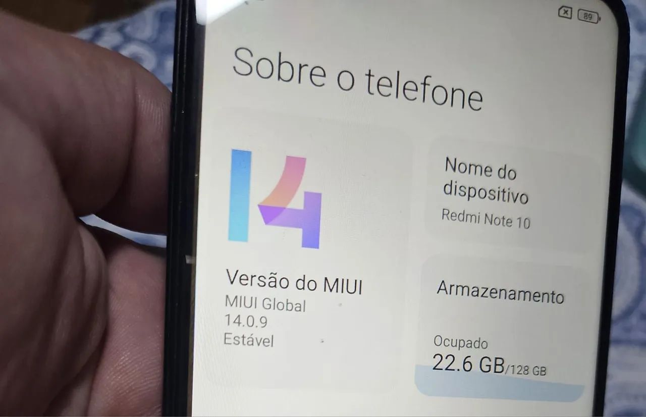 Celular Redmi not 10