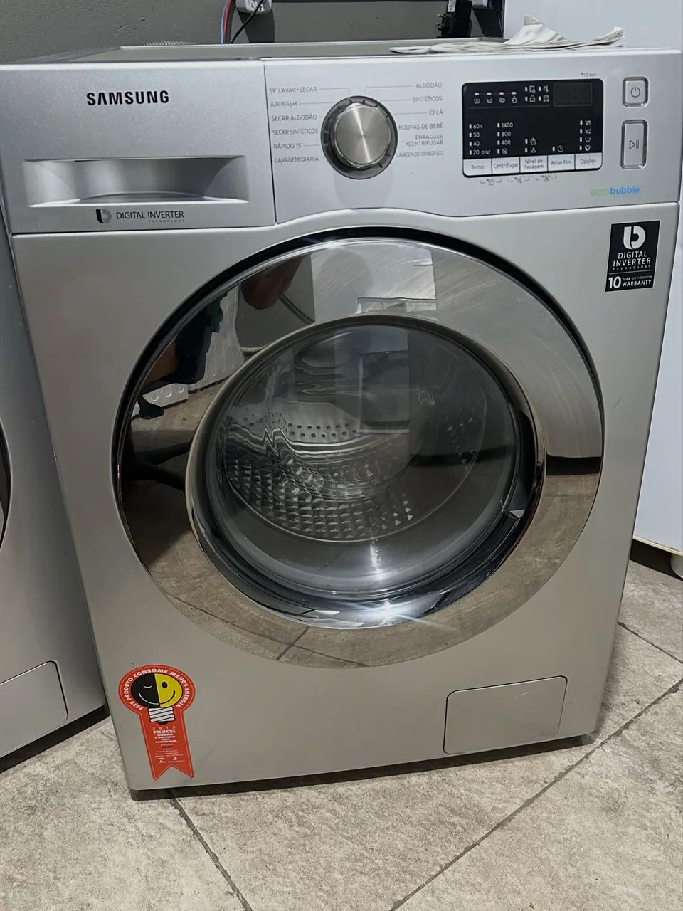 Lava e seca Samsung cinza  - Foto 3