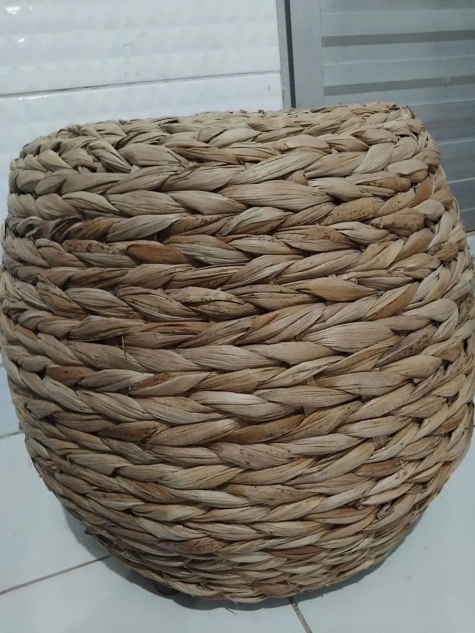 Puff de palha
