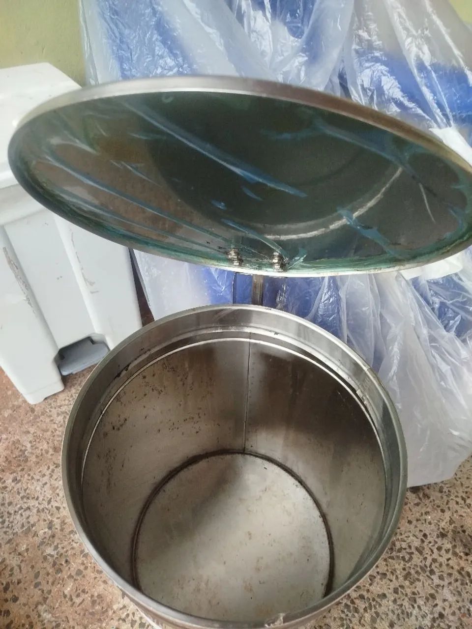 Lixeira inox  - Foto 2