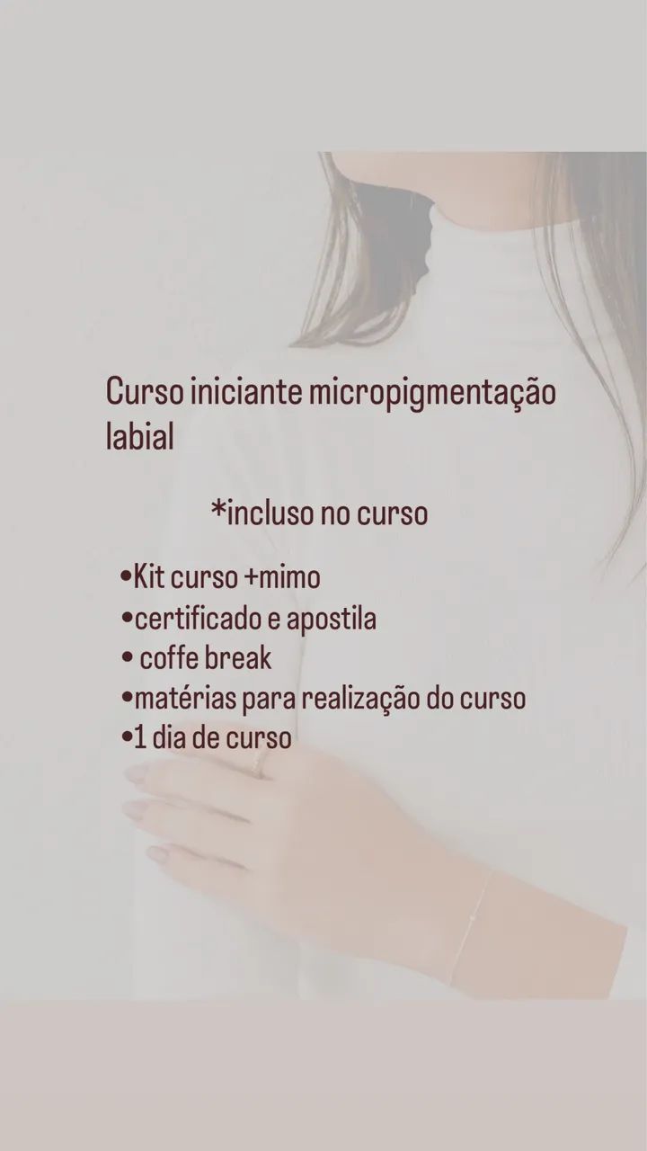 Curso design de sobrancelha e micropigmentação labial  - Foto 2