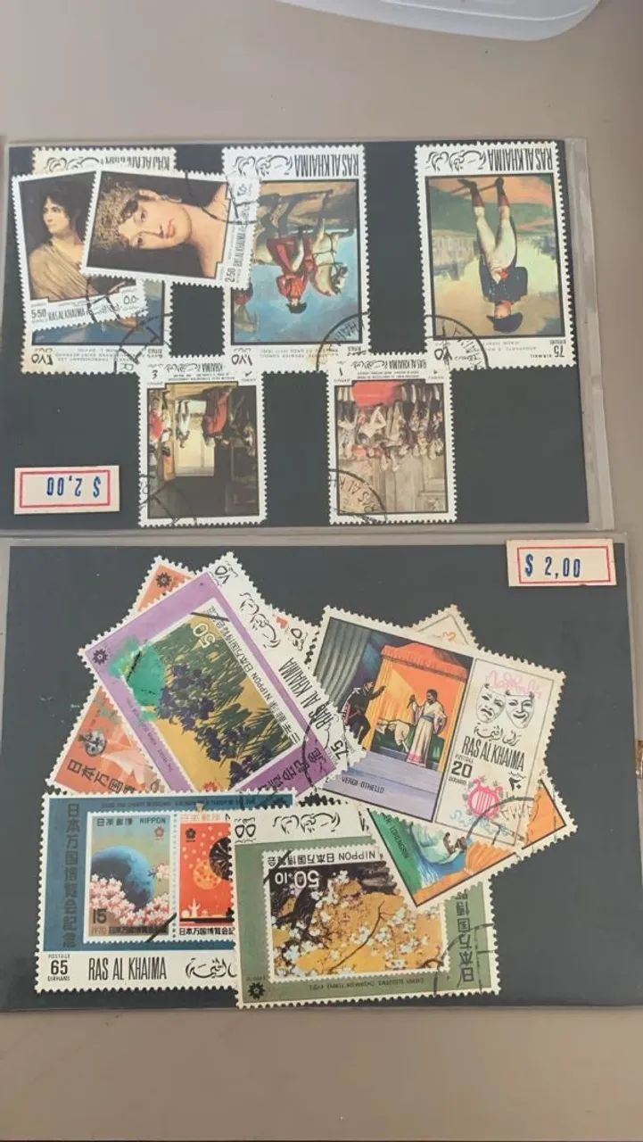 Selos de Cartas Antigos e Colecionáveis  - Foto 3