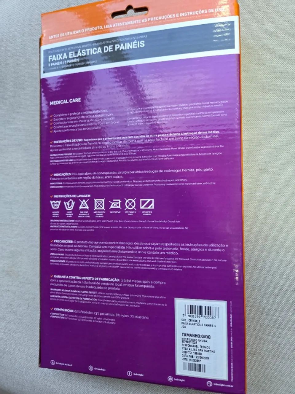 Faixa Elástica de 3 Painéis - Foto 2