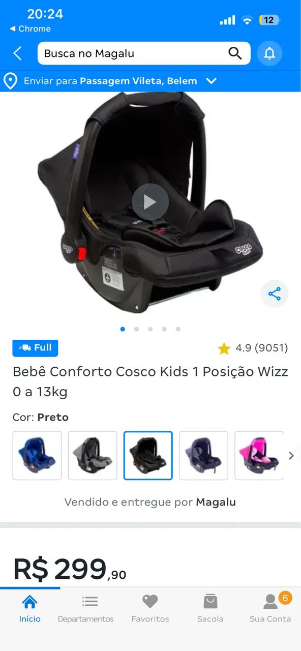 Bebê conforto Zerado - Foto 4