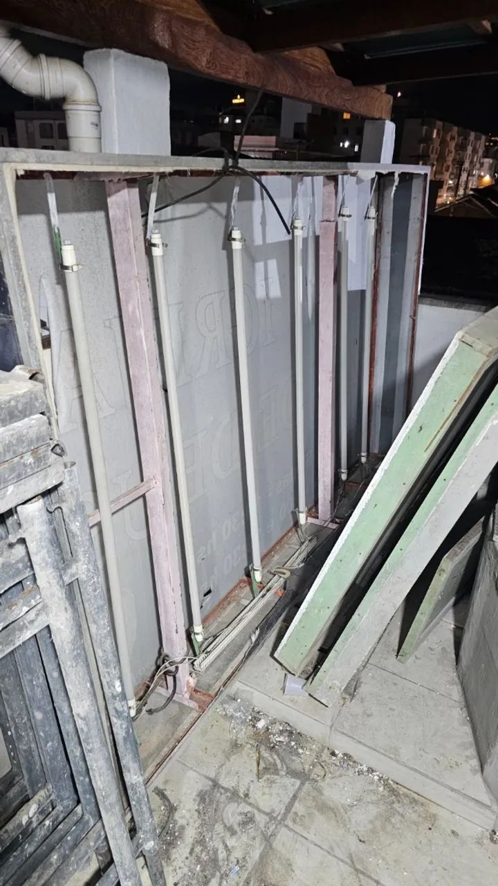 Placa luminosa com led 