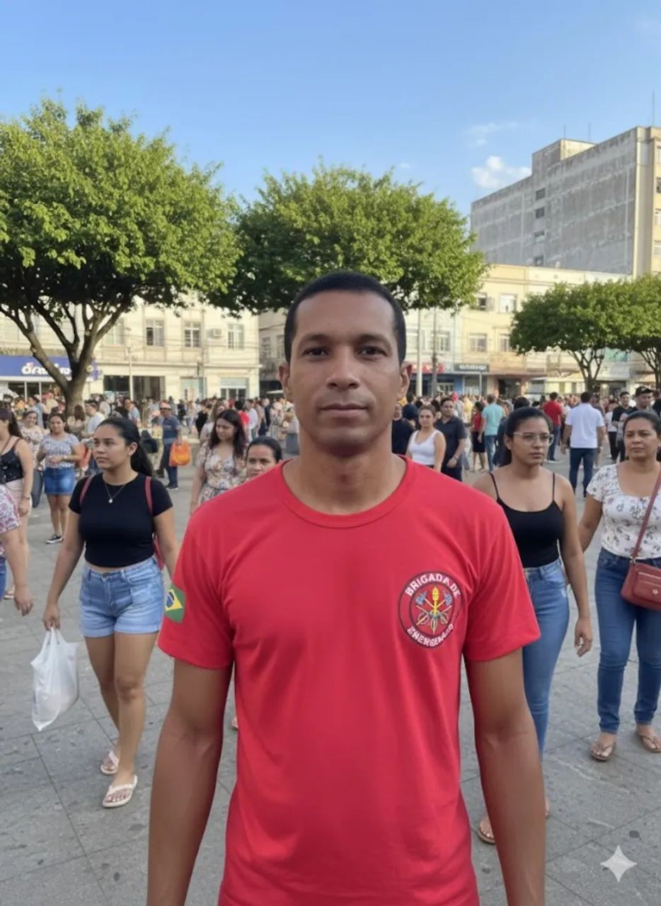 Camiseta de Brigadista Manga Curta