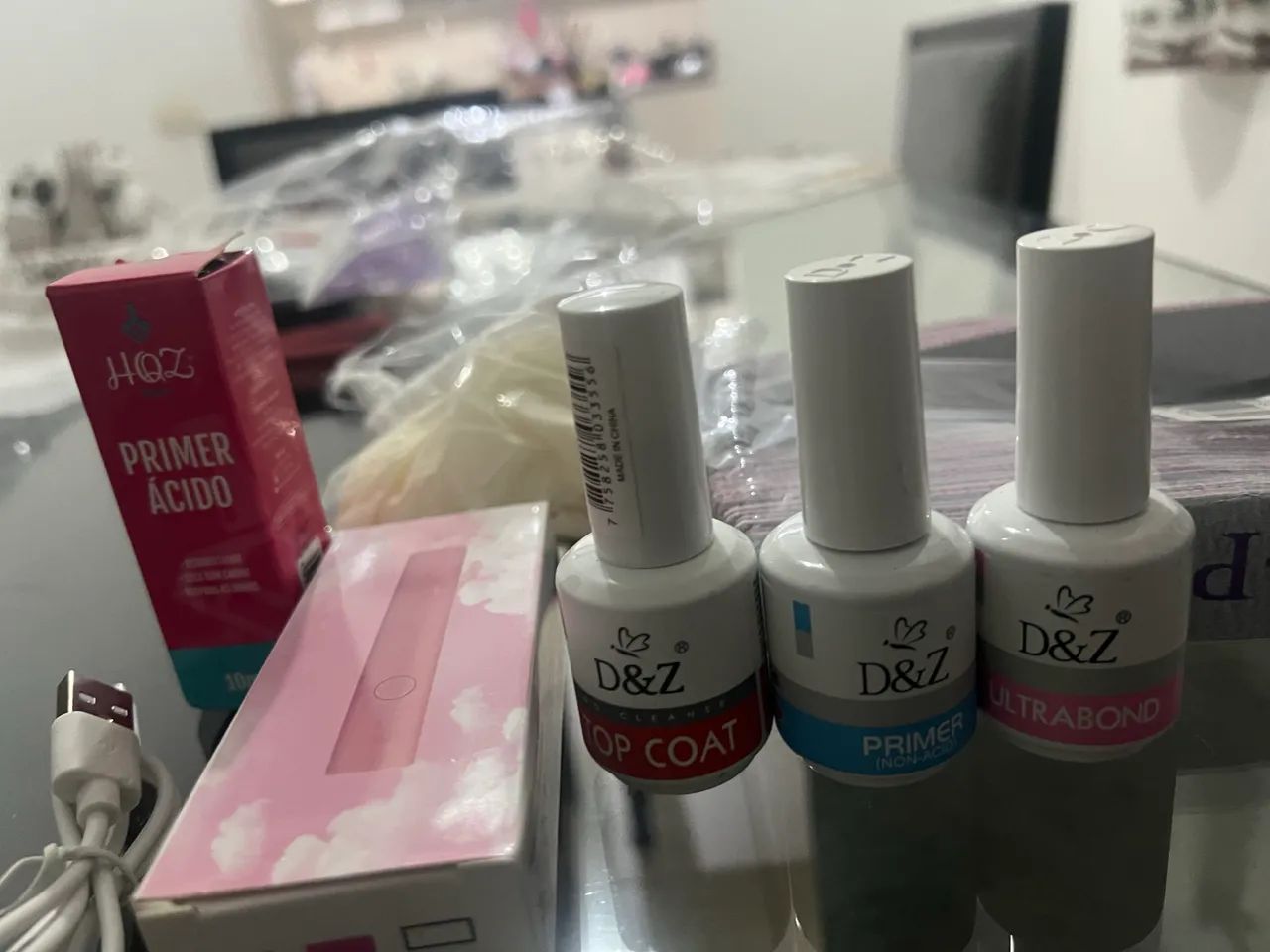 Kit Nail Designer Completo D&Z - Nunca usado - Foto 3