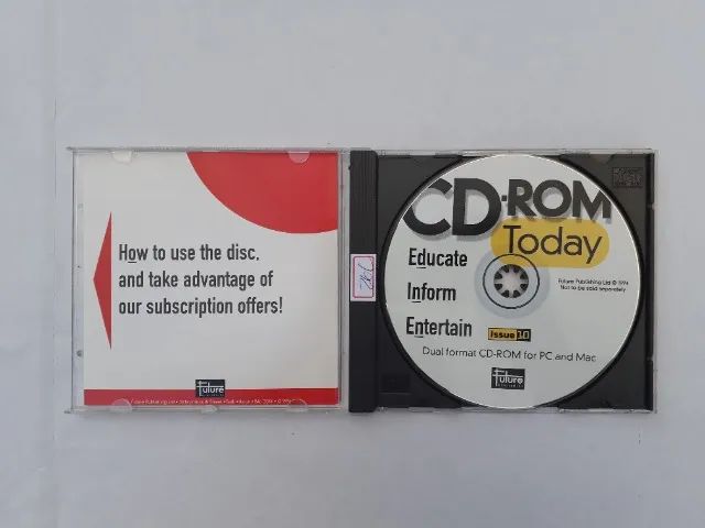 サンヨー　CDR-93 CD-ROM cd de jogo rom today images cyberis ciberwar art center e+ 26c