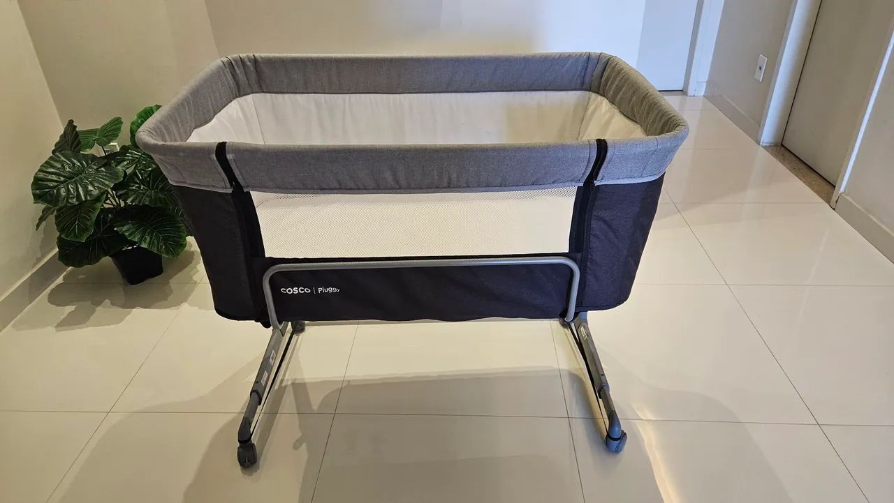 Berço portátil acoplável a cama (chiqueirinho)