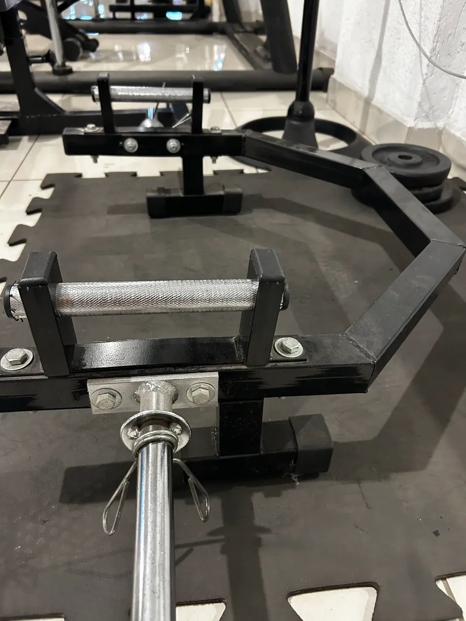 Barra Hexagonal Para Agachamento