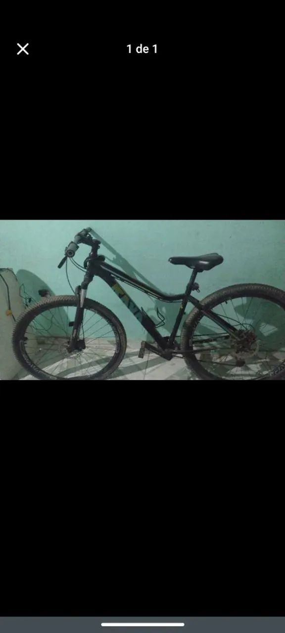 Vendo bicicleta semi nova