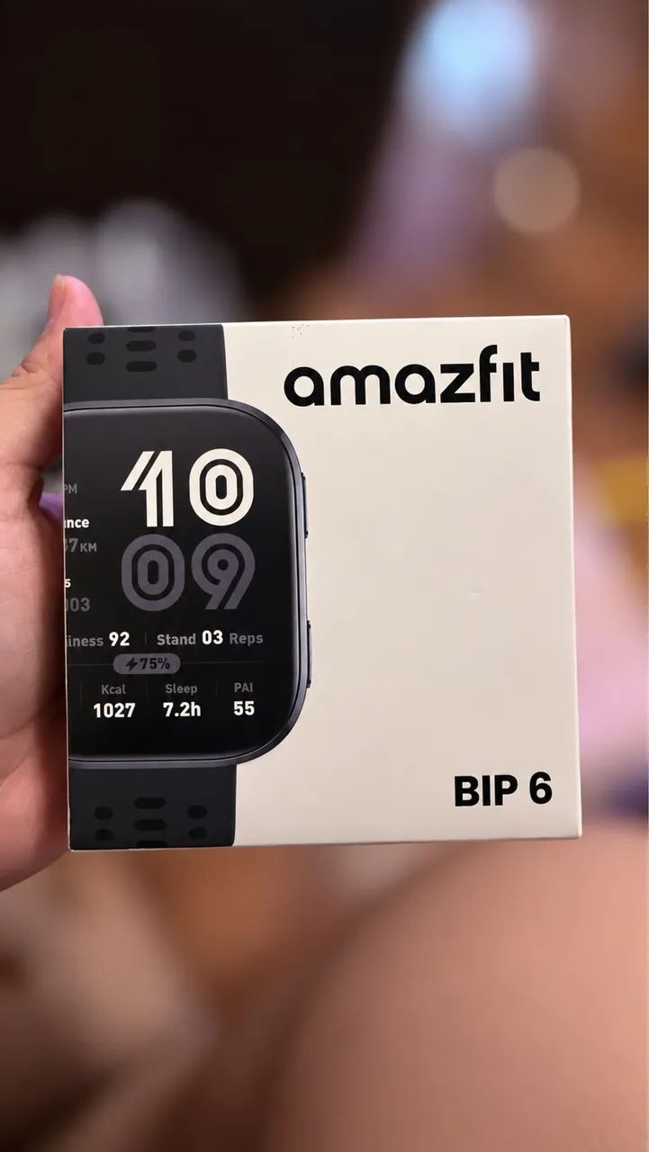 Smart Watch AMAZFIT BIP 6 Blue/black - Foto 2