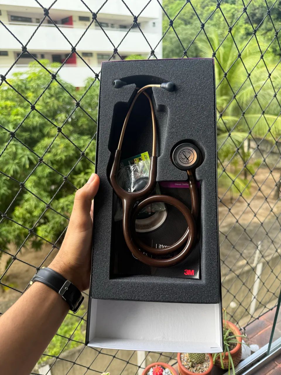 Estetoscópio 3M Classic III Chocolate-Cobre 5809 Littmann - Foto 2