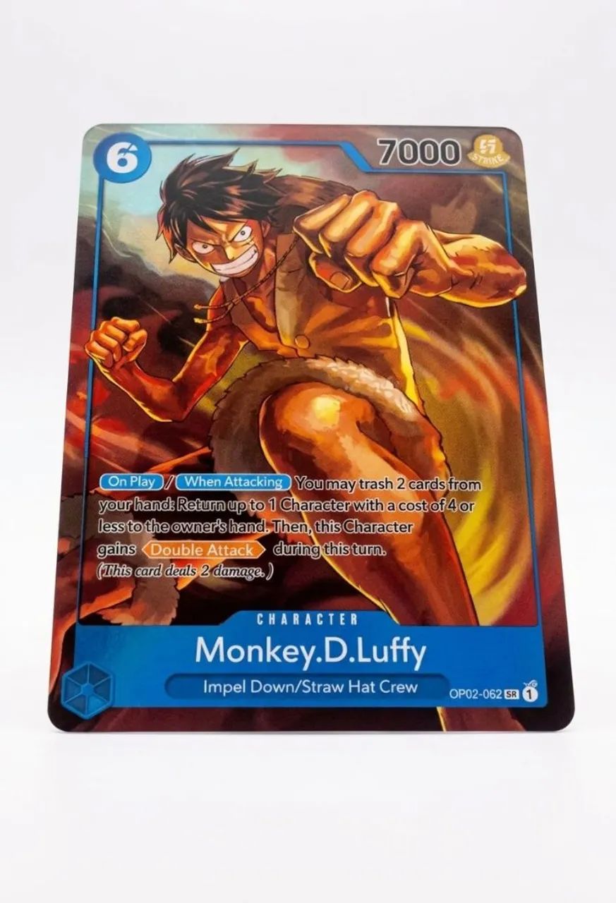 Monkey.D.Luffy (OP02-062 SR) - Hobbies e coleções - Boa Vista