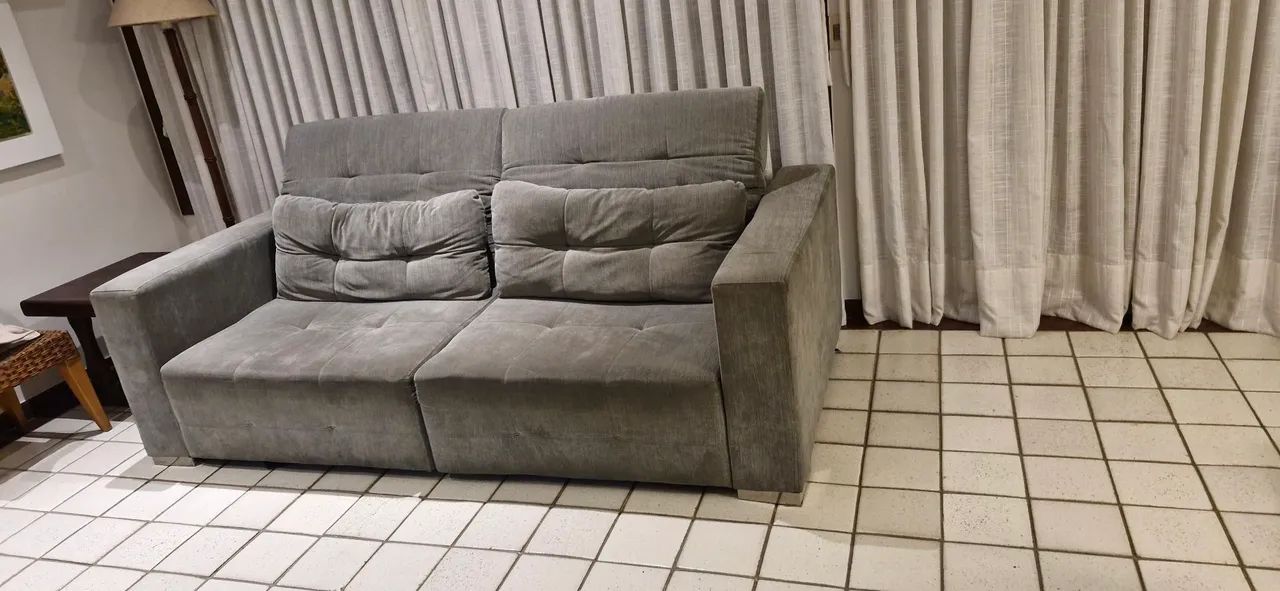 Sofá retrátil super confortável  - Foto 4