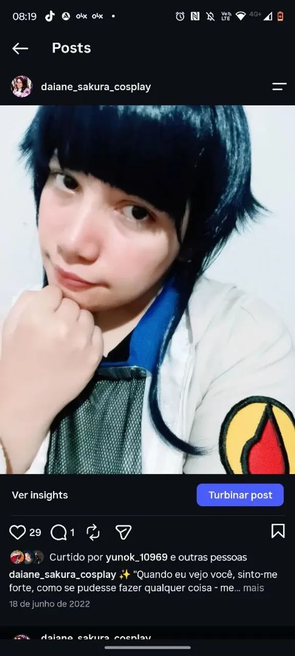 Cosplay - Hinata Clássico  - Foto 5