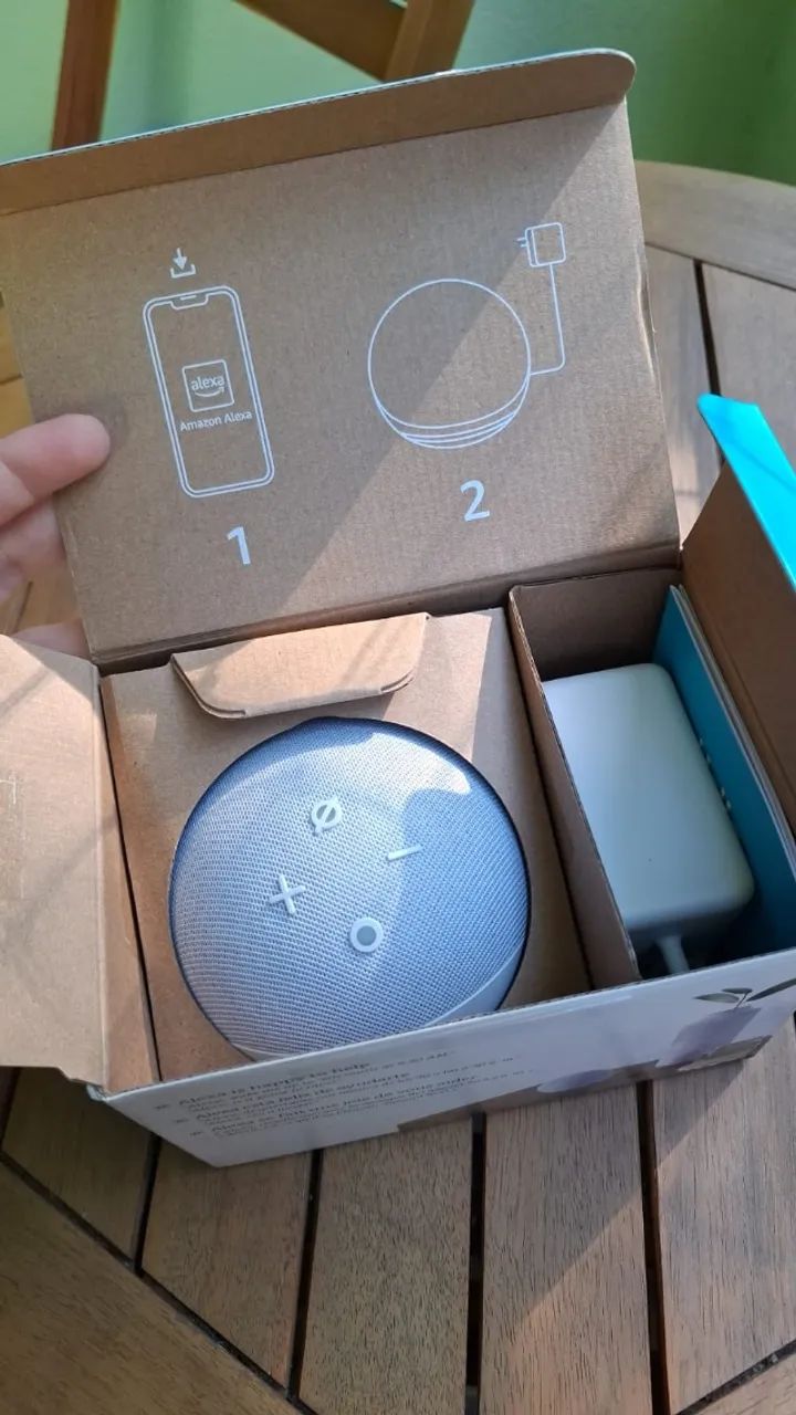 Alexa Branca 5ª geração echo dot