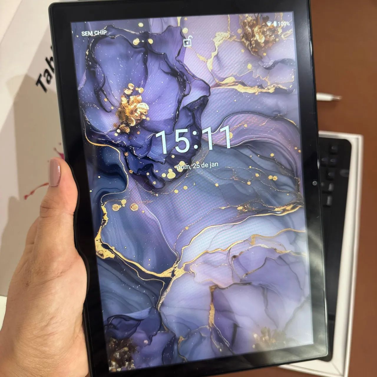 Tablet 10 polegadas 128 gb + 6 gb ram-LACRADO<br>ACEITO PIX E CARTÃO - Foto 3