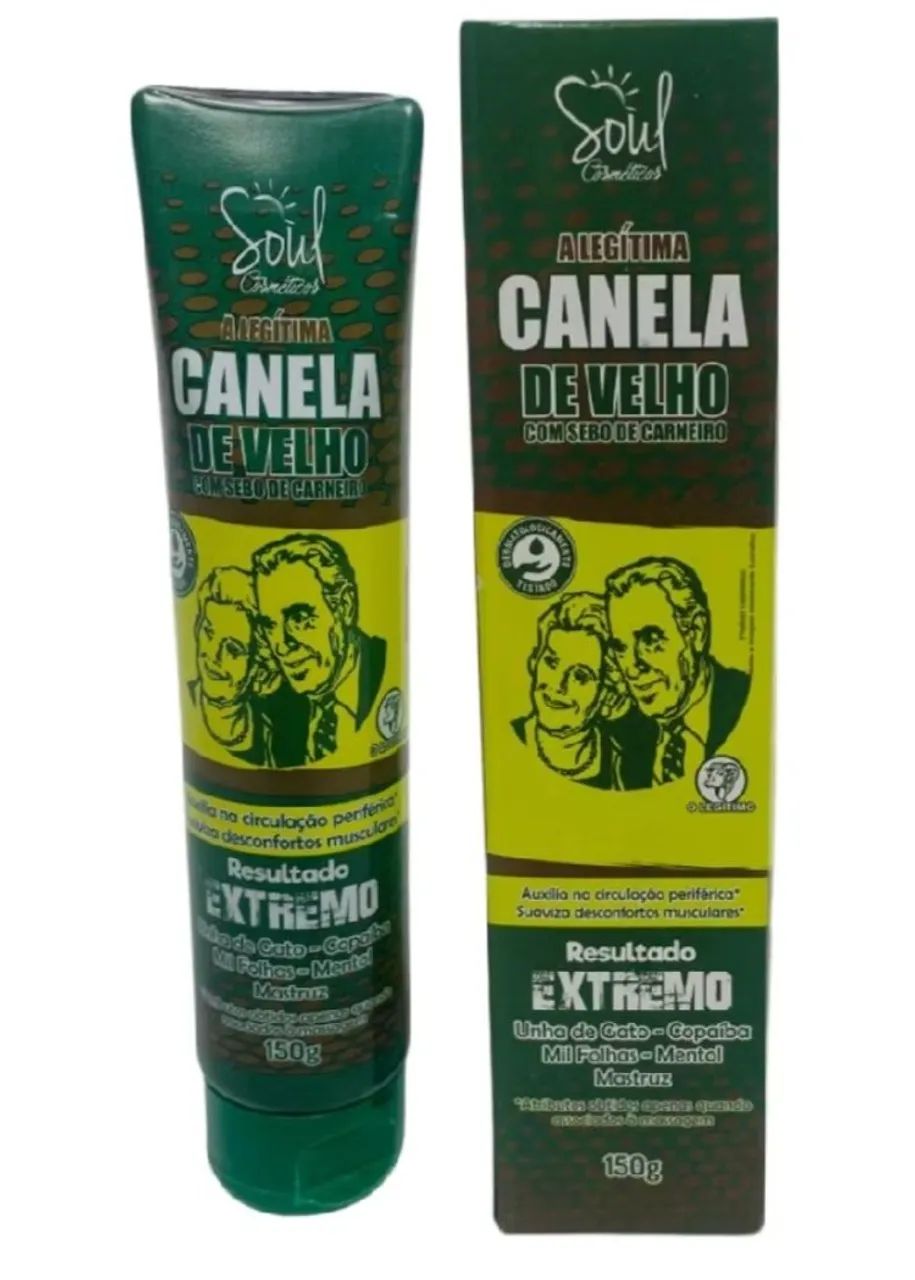 POMADA CANELA DE VELHO- A LEGÍTIMA 