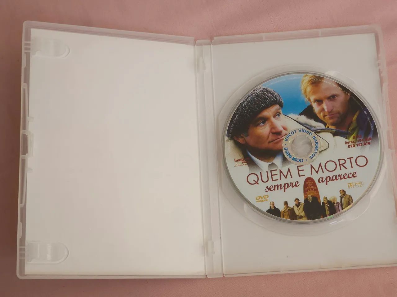 DVD - Quem é Morto Sempre Aparece - Robin Williams - Holly Hunter - Dublado - Foto 2