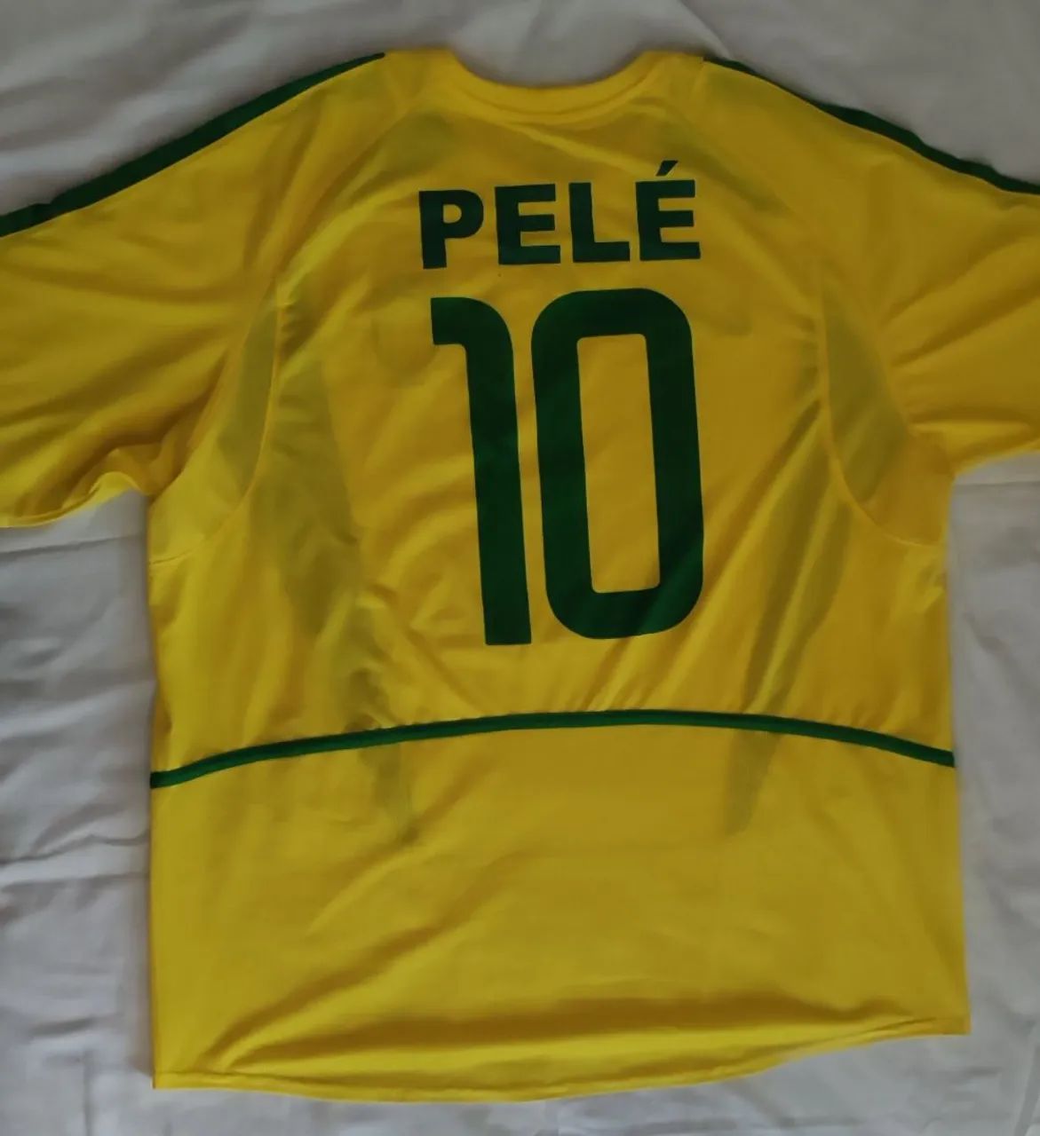 Camisa Seleção Brasileira Nike Original + Assinatura Pelé Vintage - Foto 5