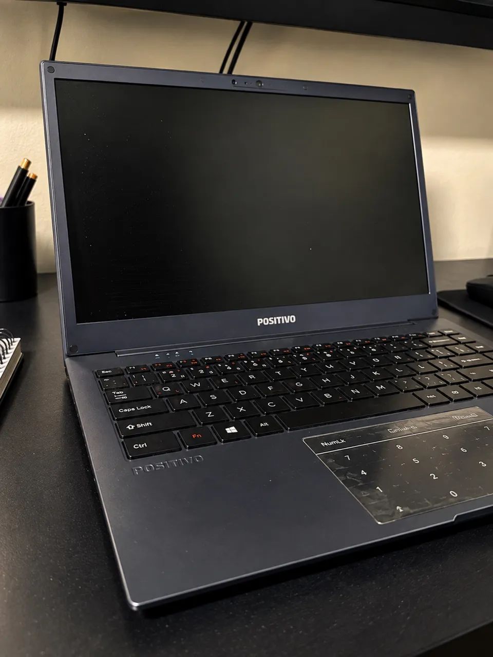 notebook positivo 4GB RAM +128 GB cinza / usado